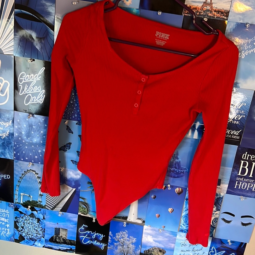 Red body suit